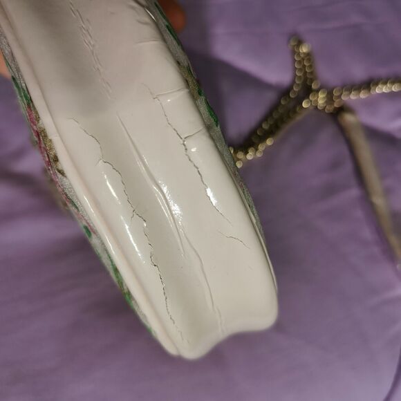 Jesus Diamante Purse Rose Print Hime Gyaru Gal Style Crossbody Floral Spring Bag - Picture 5 of 9